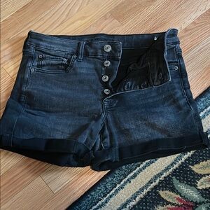 American Eagle Outfitters Black Jean Shorts